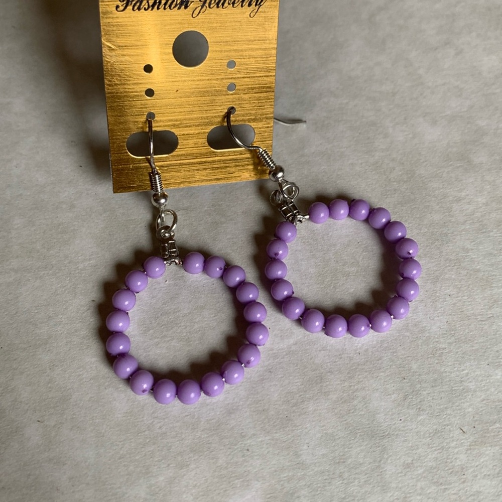 Beaded earrings